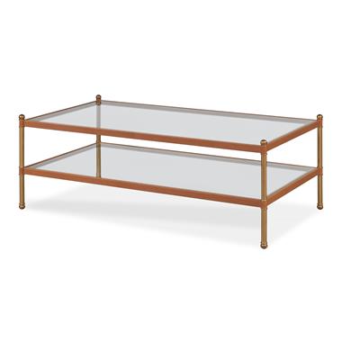 Laurent Brown Cocktail Table