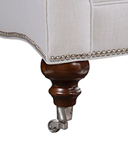 English Leg with Caster
