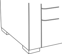 3.5" Block Foot