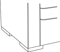 8" Block Foot