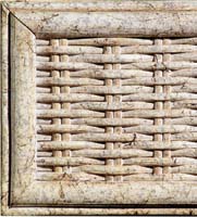 Antique White Wicker
