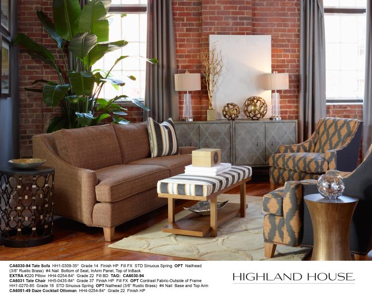Highland House Furniture CA603094 TATE SOFA