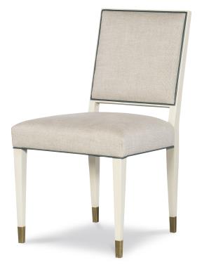 Beatrix Dining Chair w/ Antique Brass