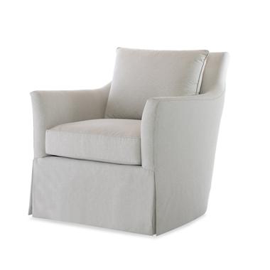 Brighton Skirted Swivel Chair