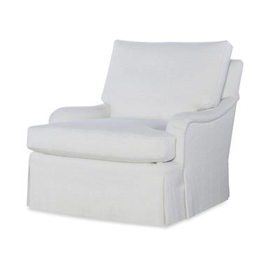 Sills Skirted Swivel Chair