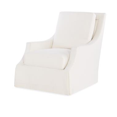 Dixon Skirted Swivel Chair