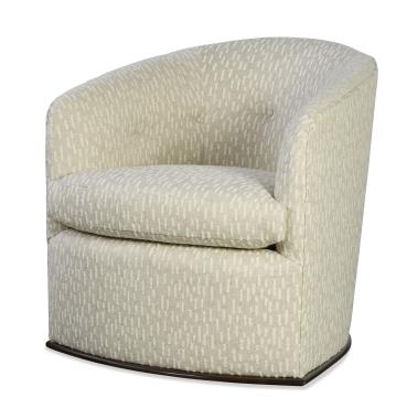 Corwin Swivel Chair W/ Buttons