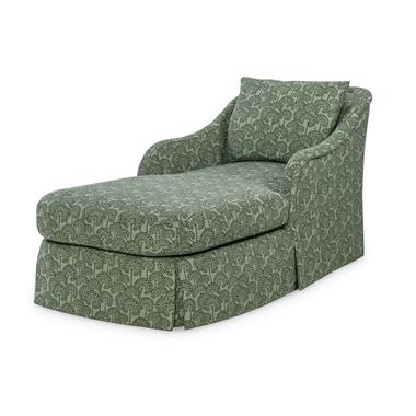 Marcel Skirted Chaise
