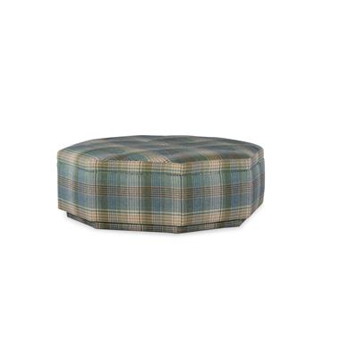Dominique Upholstered Base Cocktail Ottoman