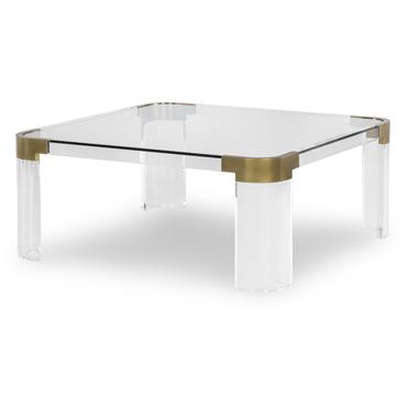 Carlson Acrylic Square Cocktail Table