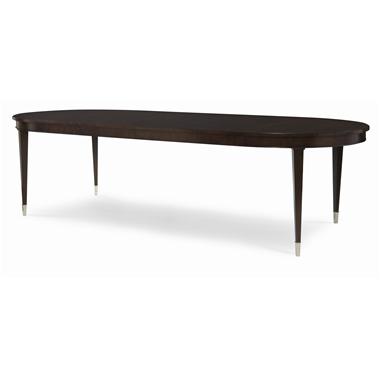 Hudson Dining Table - swirl mahogany
