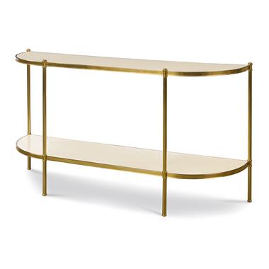 Lisette Ivory Console Table