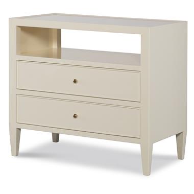 Aster Ivory Bedside Table