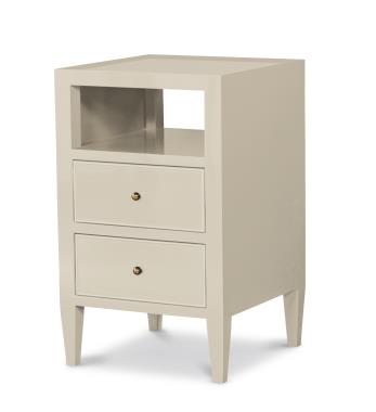 Aster Ivory Small Bedside Table