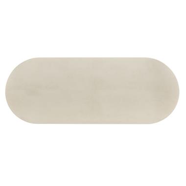 Edmund 108" Faux Parchment Oval Table Top